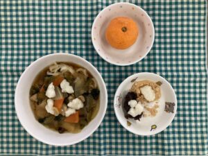 今日のおひるごはん